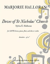 Doves of St. Nicholas' Church Instrumental Parts choral sheet music cover Thumbnail